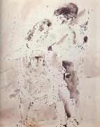 Jules Pascin Woman and lass china oil painting artist